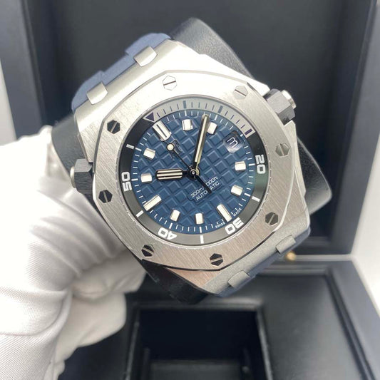 Audemars Piguet Royal Oak Offshore Diver 42mm 15720ST Blue Dial Pre-Owned