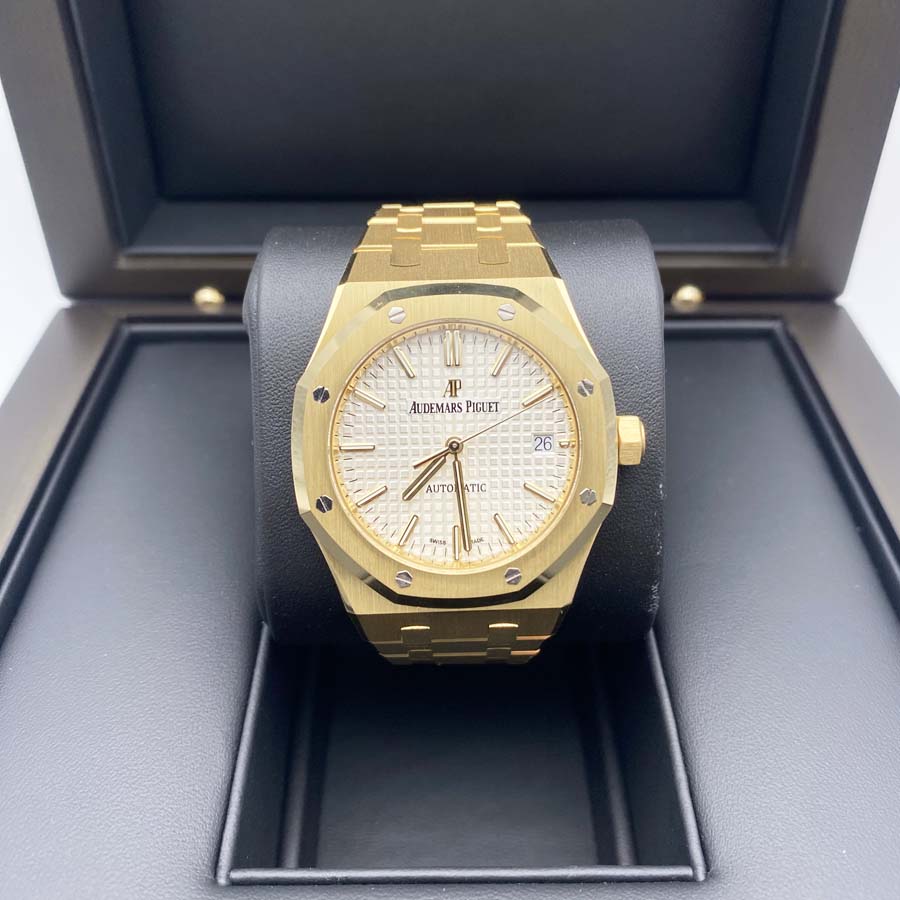 Audemars Piguet Royal Oak 37mm 15450BA Silver Dial Pre-Owned