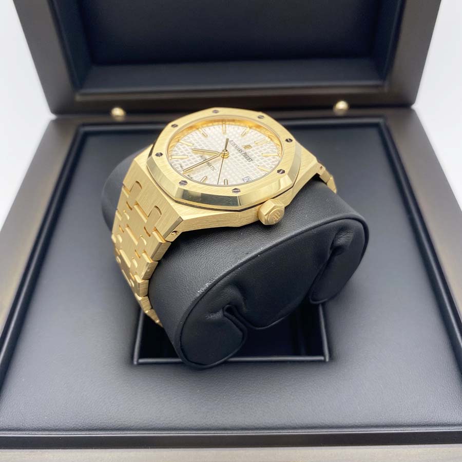 Audemars Piguet Royal Oak 37mm 15450BA Silver Dial Pre-Owned