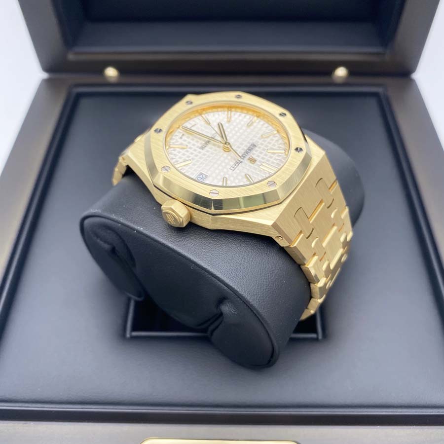 Audemars Piguet Royal Oak 37mm 15450BA Silver Dial Pre-Owned