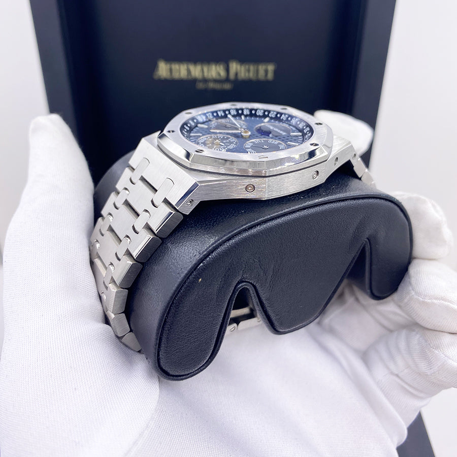 Audemars Piguet Royal Oak Perpetual Calendar 41mm 26574TI.OO.1220TI.01 Blue/Grey Dial Pre-Owned