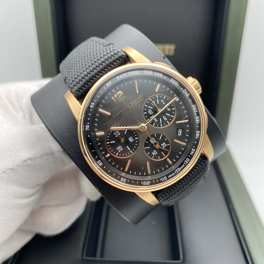 Audemars Piguet Code 11.59 Chronograph 41mm 26393NR Black Dial Pre-Owned