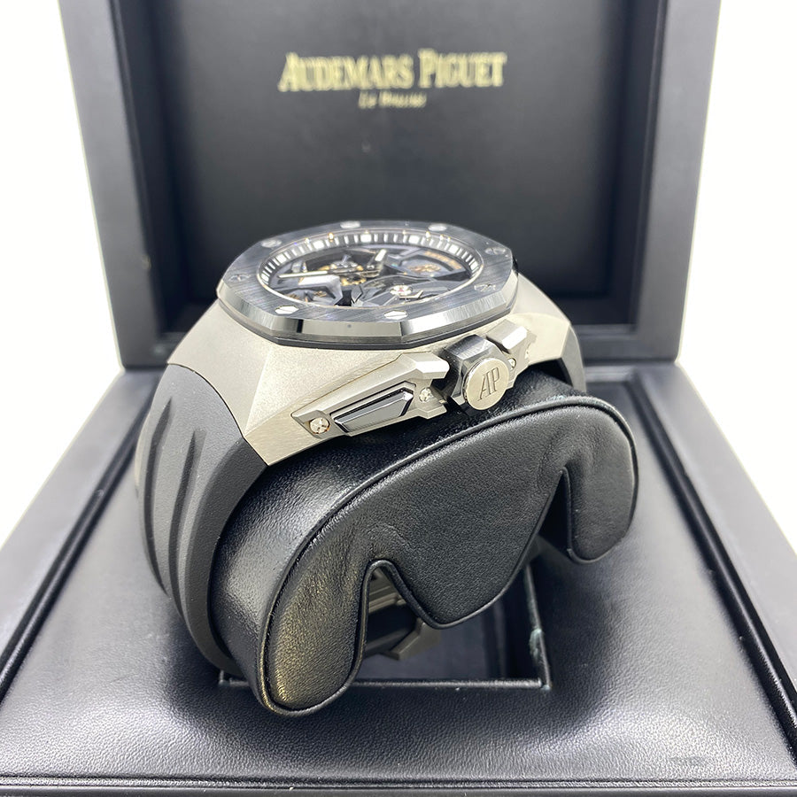 Audemars Piguet Royal Oak Concept Flying Tourbillon GMT 44mm 26589IO Openworked Dial Pre-Owned