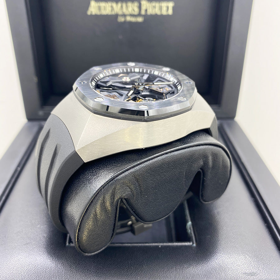 Audemars Piguet Royal Oak Concept Flying Tourbillon GMT 44mm 26589IO Openworked Dial Pre-Owned