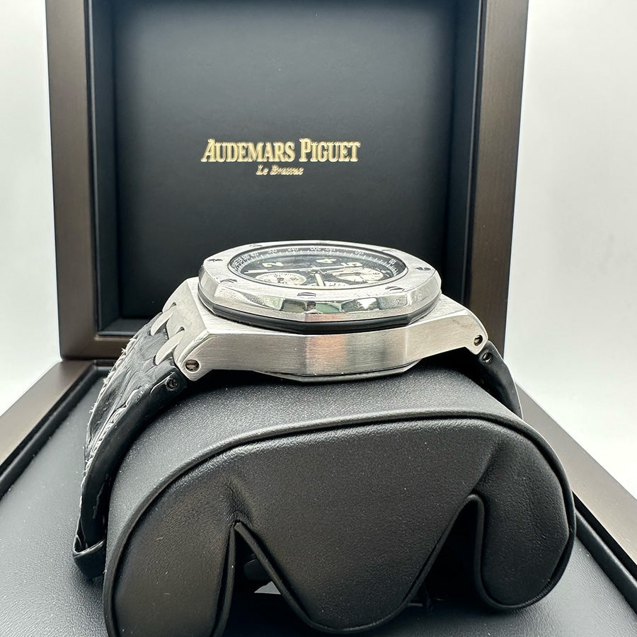 Audemars Piguet Royal Oak Offshore Chronograph "Stainless Steel Bezel" 42mm 25940SK Black Dial Pre-Owned