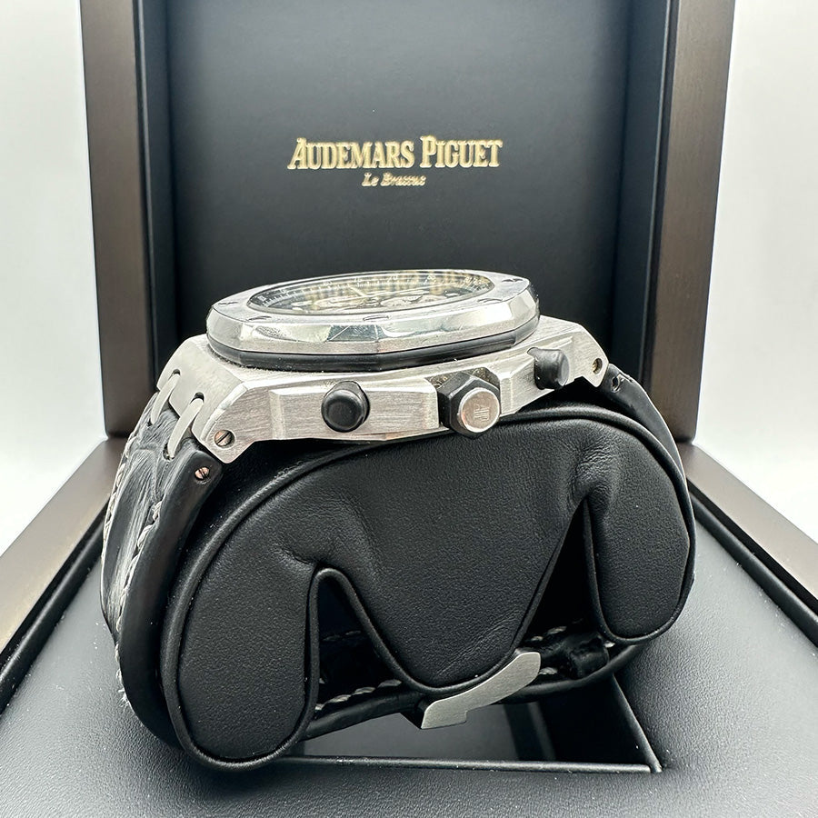 Audemars Piguet Royal Oak Offshore Chronograph "Stainless Steel Bezel" 42mm 25940SK Black Dial Pre-Owned