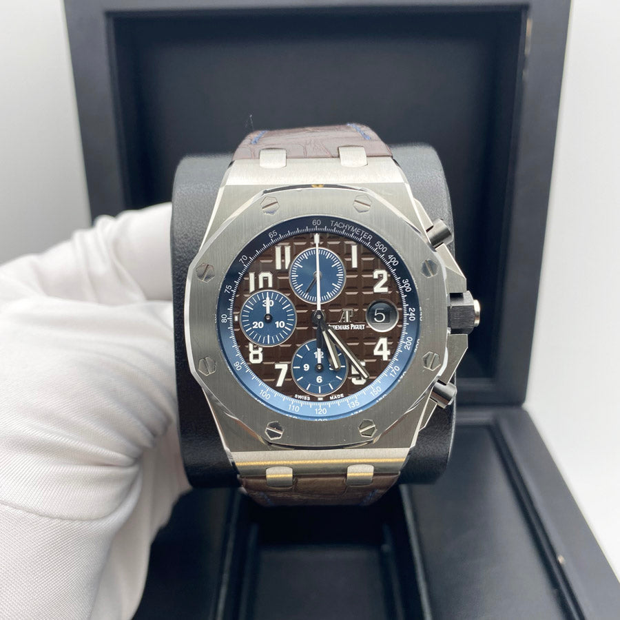 Audemars Piguet Royal Oak Offshore Chronograph 42mm 26470ST Brown Dial Pre-Owned