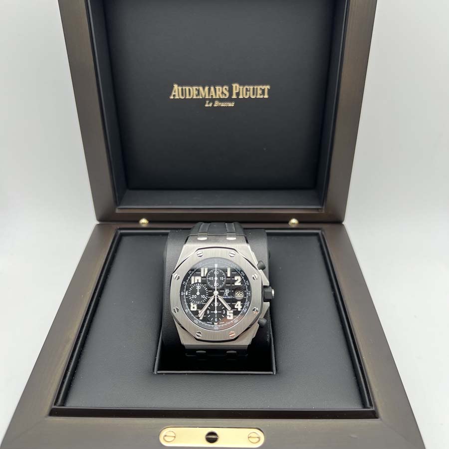 Audemars Piguet Royal Oak Offshore Chronograph 42mm 26170ST Black Dial Pre-Owned