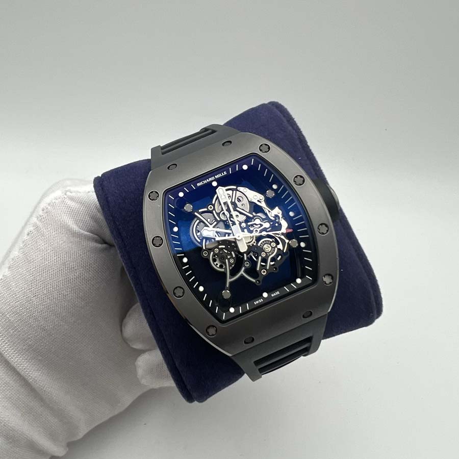 Richard Mille Bubba Watson RM055 Limited Edition 50 Pieces Ceramic 50mm Openworked Dial