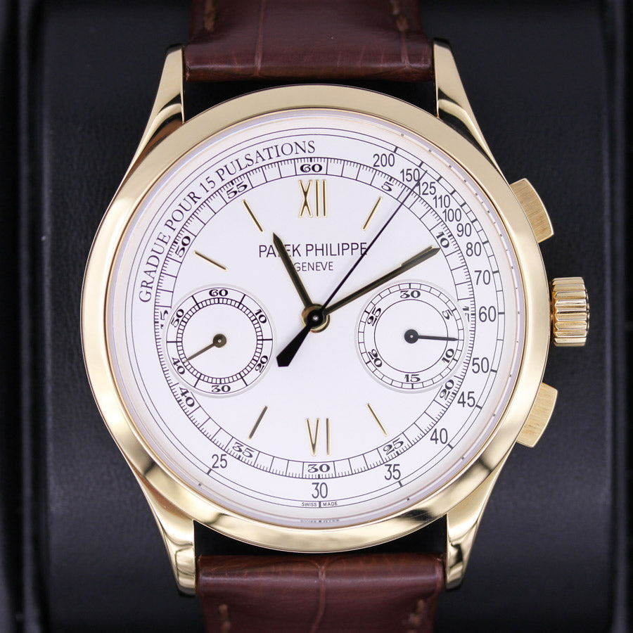 Patek Philippe Chronograph Complication 39mm 5170J Silver Dial Pre-Owned