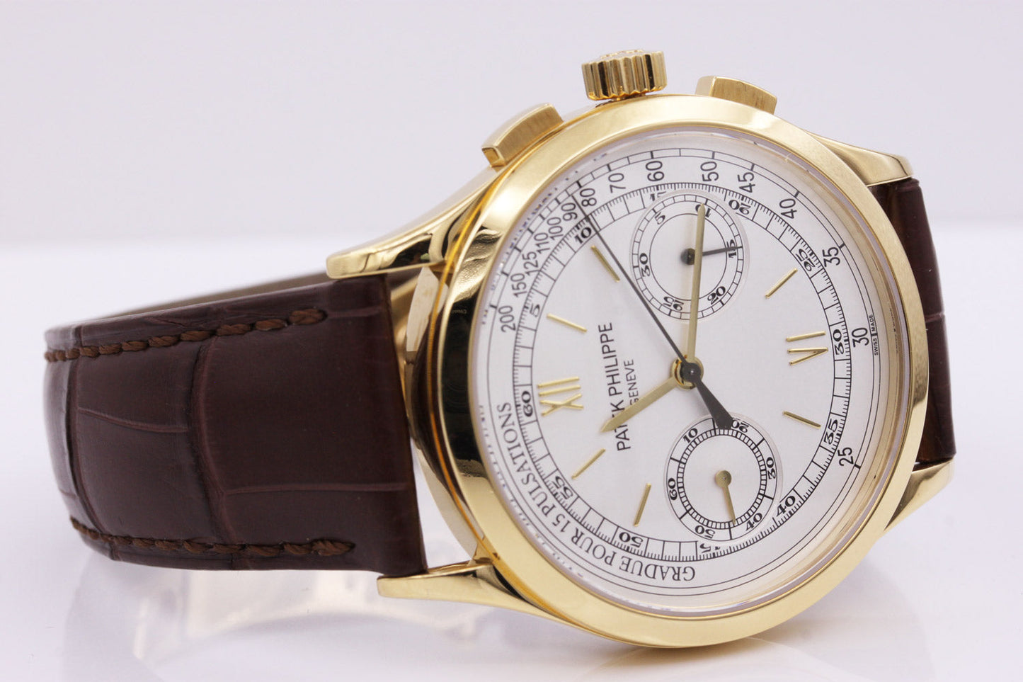 Patek Philippe Chronograph Complication 39mm 5170J Silver Dial Pre-Owned