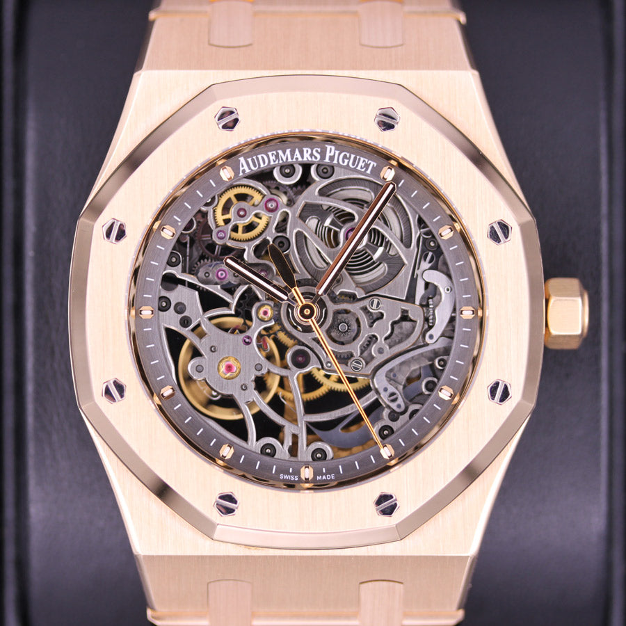 Audemars Piguet Royal Oak 39mm 15305OR.OO.D088CR.01 Openworked Dial Pre-Owned