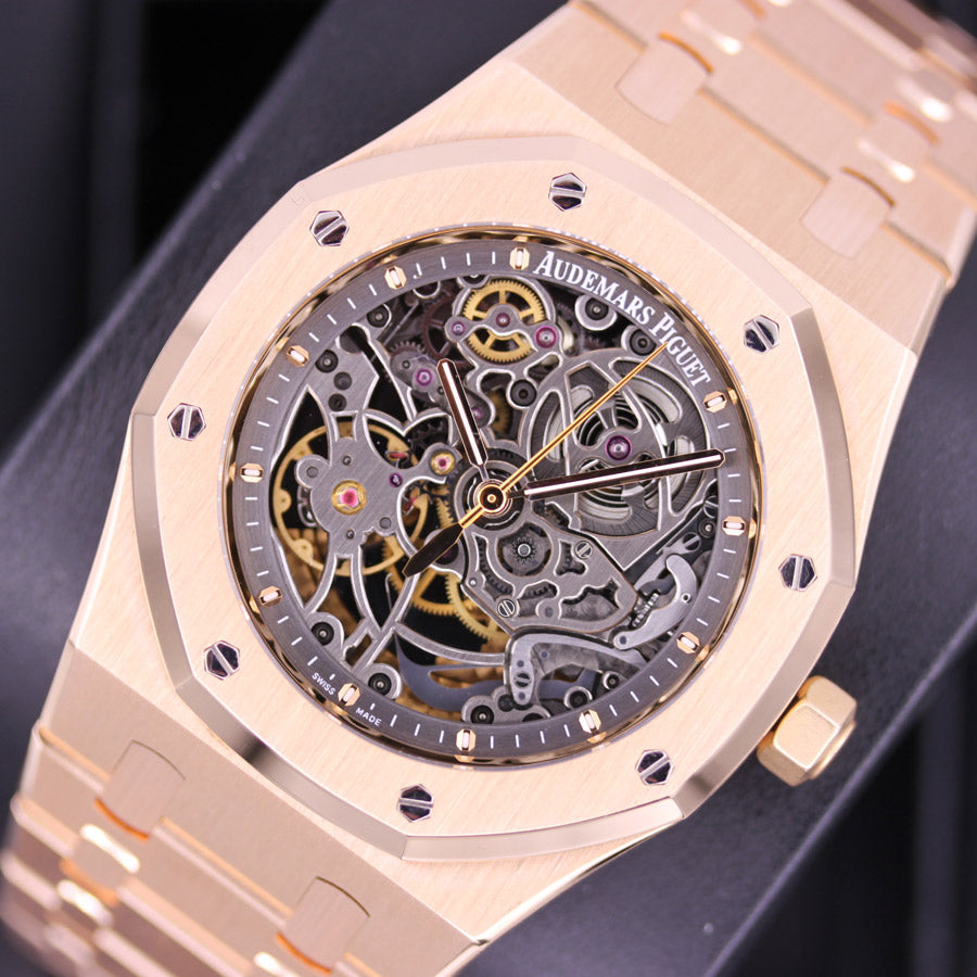 Audemars Piguet Royal Oak 39mm 15305OR.OO.D088CR.01 Openworked Dial Pre-Owned