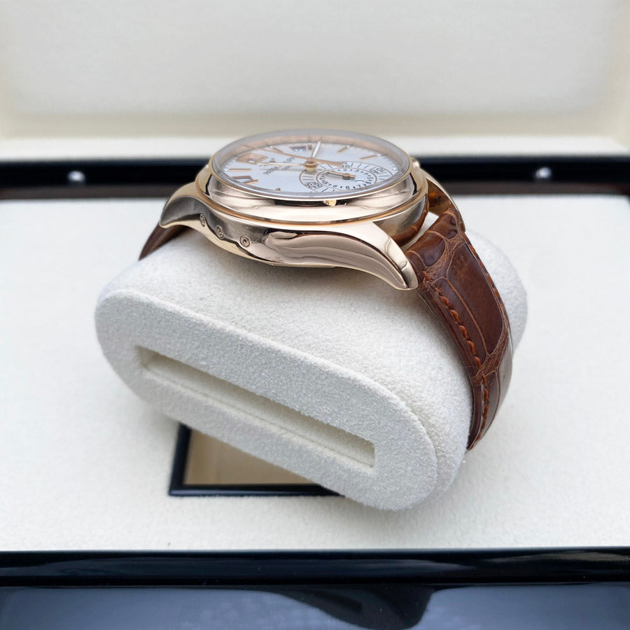 Patek Philippe Annual Calendar Chronograph Complication 40mm 5960R-011 White Dial Pre-Owned