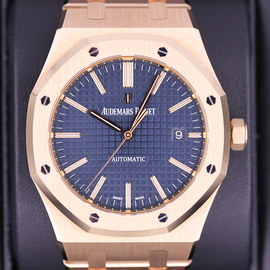 Audemars Piguet Royal Oak 41mm 15400OR Blue Dial Pre-Owned