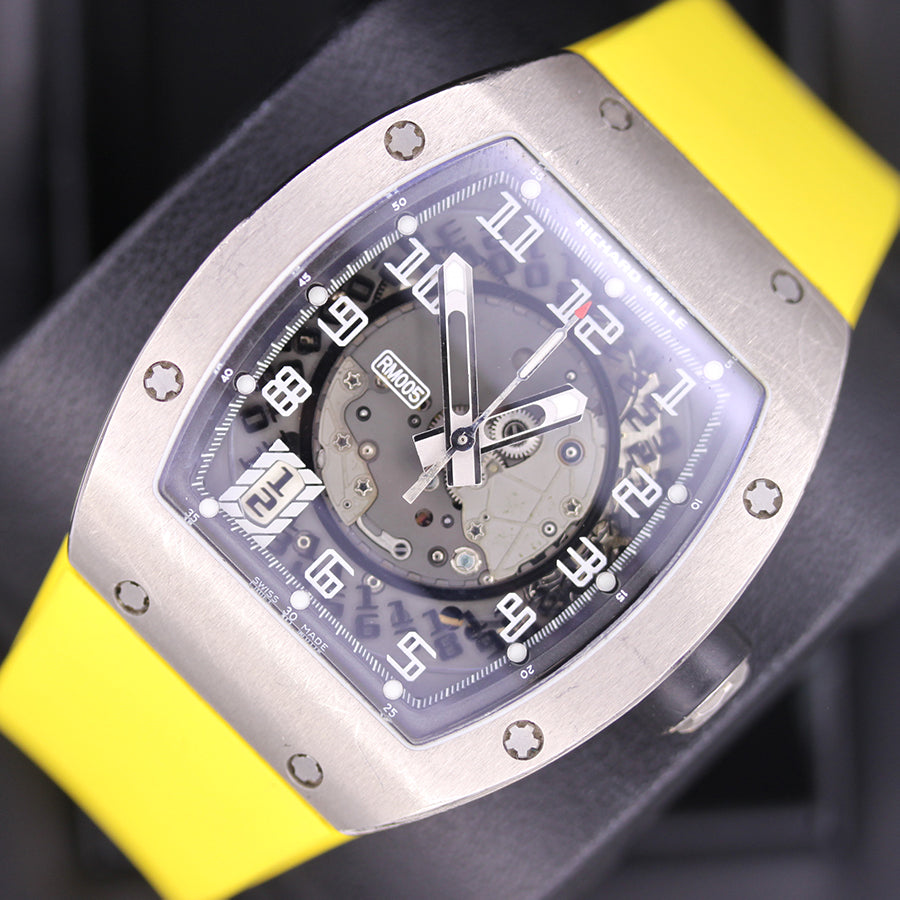 Richard Mille RM005 White Gold 38mm Openworked Dial Pre-Owned