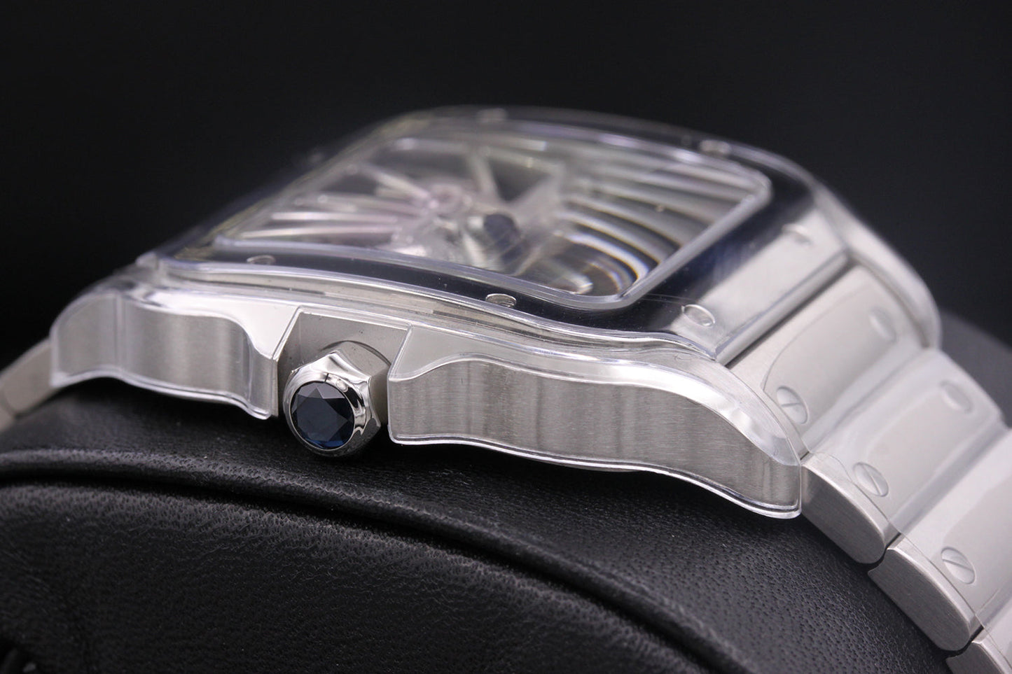 Cartier Santos 44mm WHSA0007 Openworked Dial