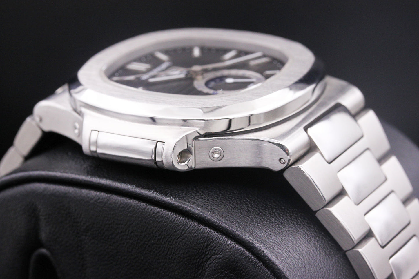 Patek Philippe Nautilus Annual Calendar Moon Phase 40mm 5726-1A-001 Black Dial Pre-Owned