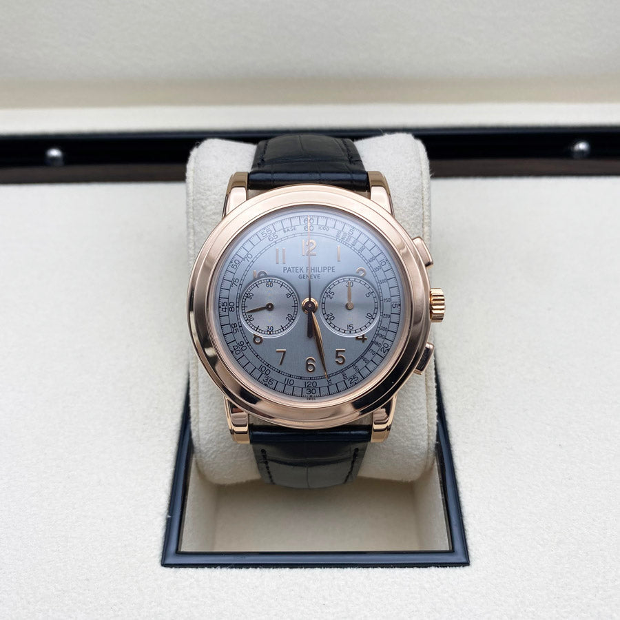 Patek Philippe Chronograph 42mm 5070R Silver Dial Pre-Owned