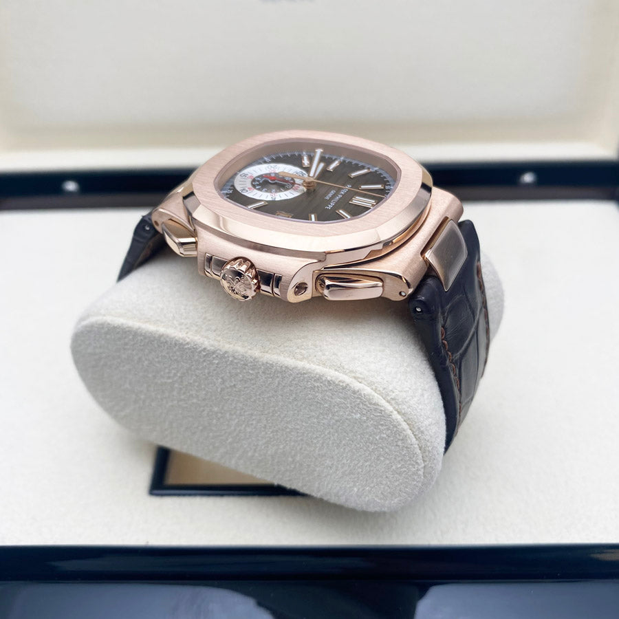 Patek Philippe Nautilus Chronograph 40mm 5980R Brown Dial