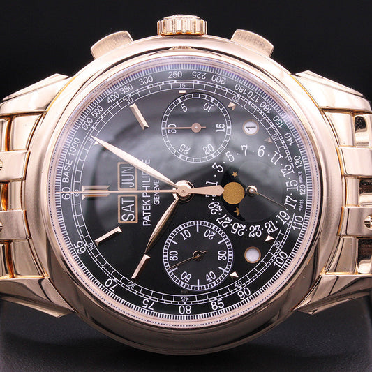 Patek Philippe Grand Complications Perpetual Calendar Chronograph 41mm 5270/1R Black Dial Pre-Owned