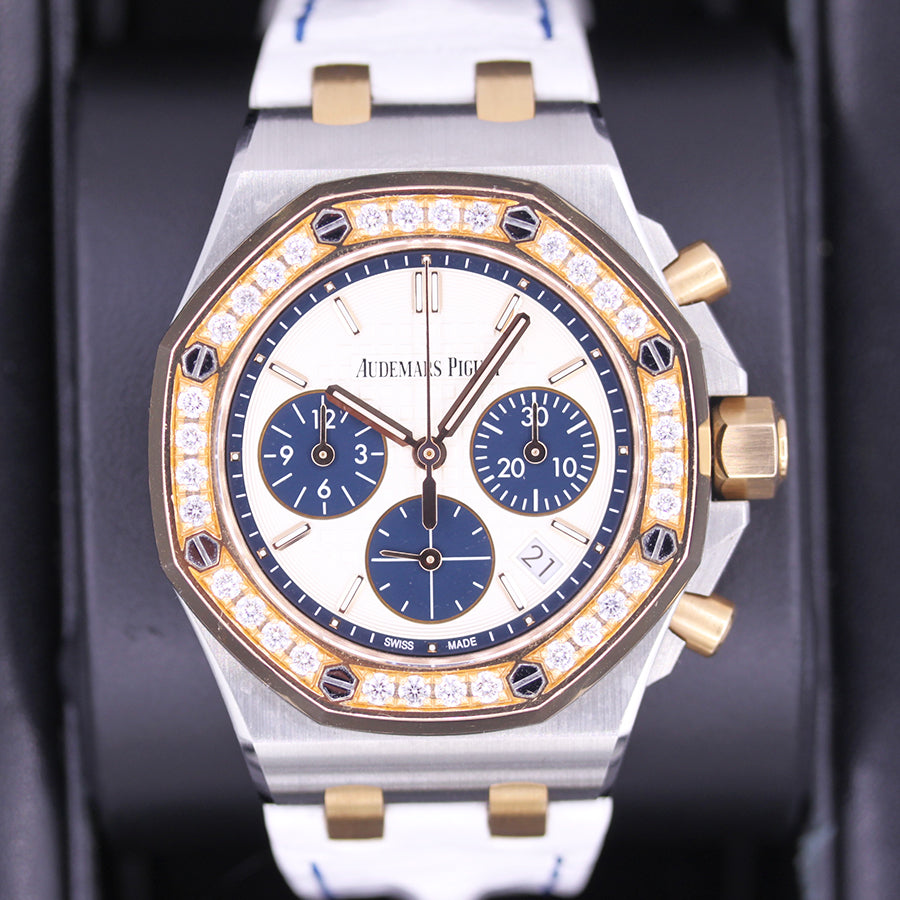 Audemars Piguet Special Edition Bucherer Royal Oak Offshore Chronograph 37mm 26234SR Silver Dial Pre-Owned