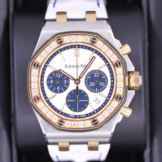Audemars Piguet Special Edition Bucherer Royal Oak Offshore Chronograph 37mm 26234SR Silver Dial Pre-Owned