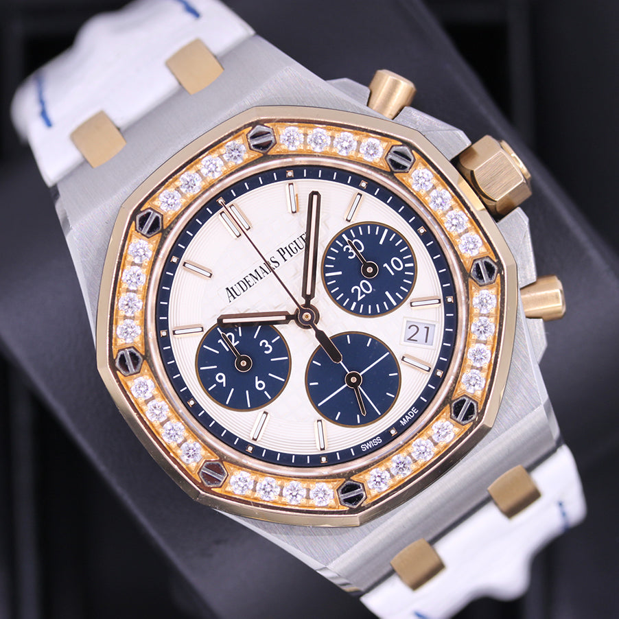 Audemars Piguet Special Edition Bucherer Royal Oak Offshore Chronograph 37mm 26234SR Silver Dial Pre-Owned