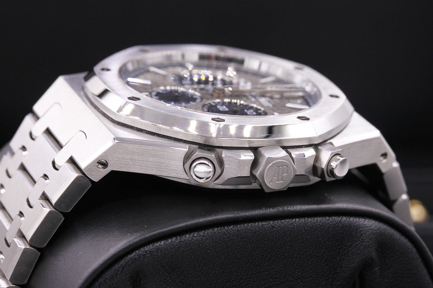 Audemars Piguet Royal Oak Chronograph 41mm 26331ST Grey Platinum/Titanium Swapped In Dial Pre-Owned