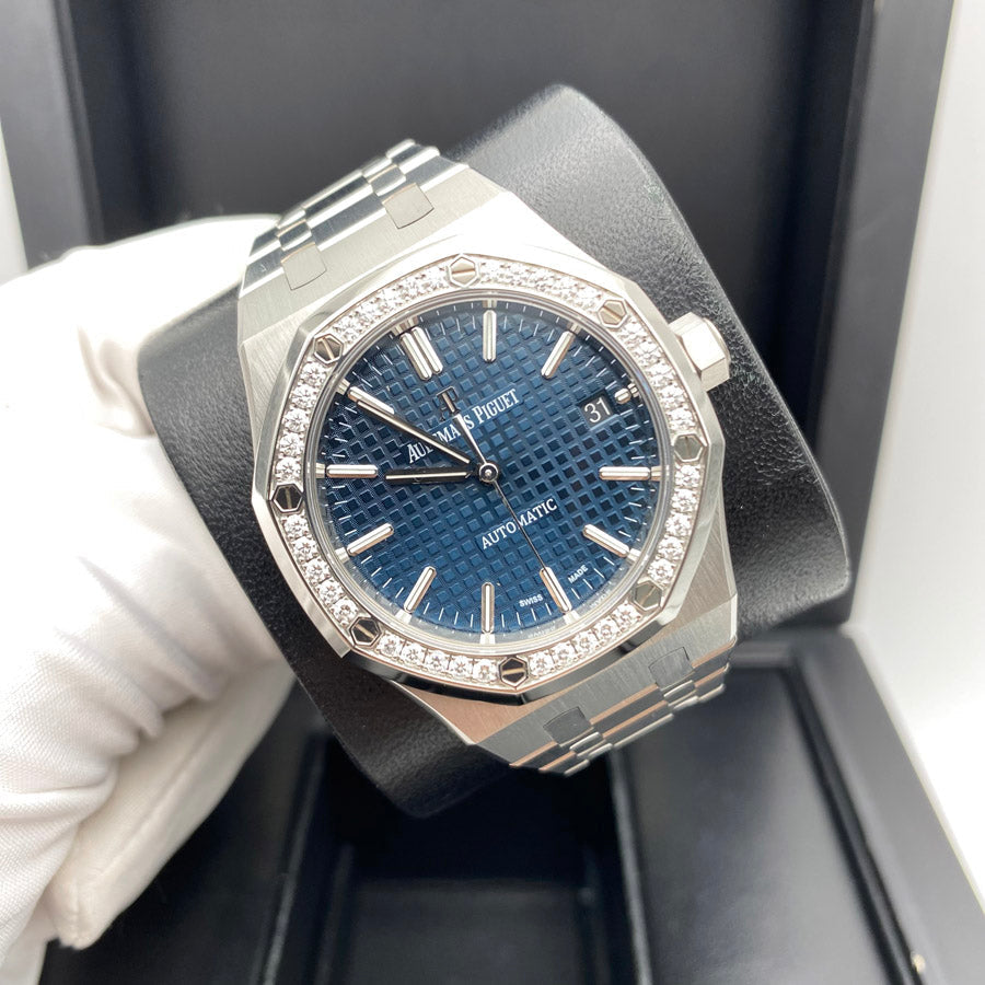 Audemars Piguet Royal Oak 37mm 15451ST Blue Dial Pre-Owned