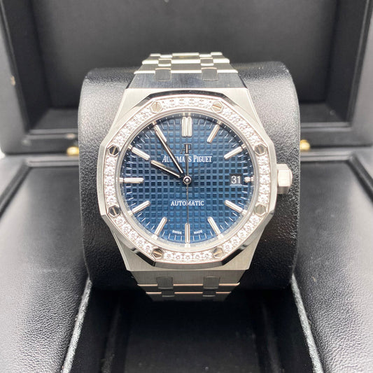 Audemars Piguet Royal Oak 37mm 15451ST Blue Dial Pre-Owned