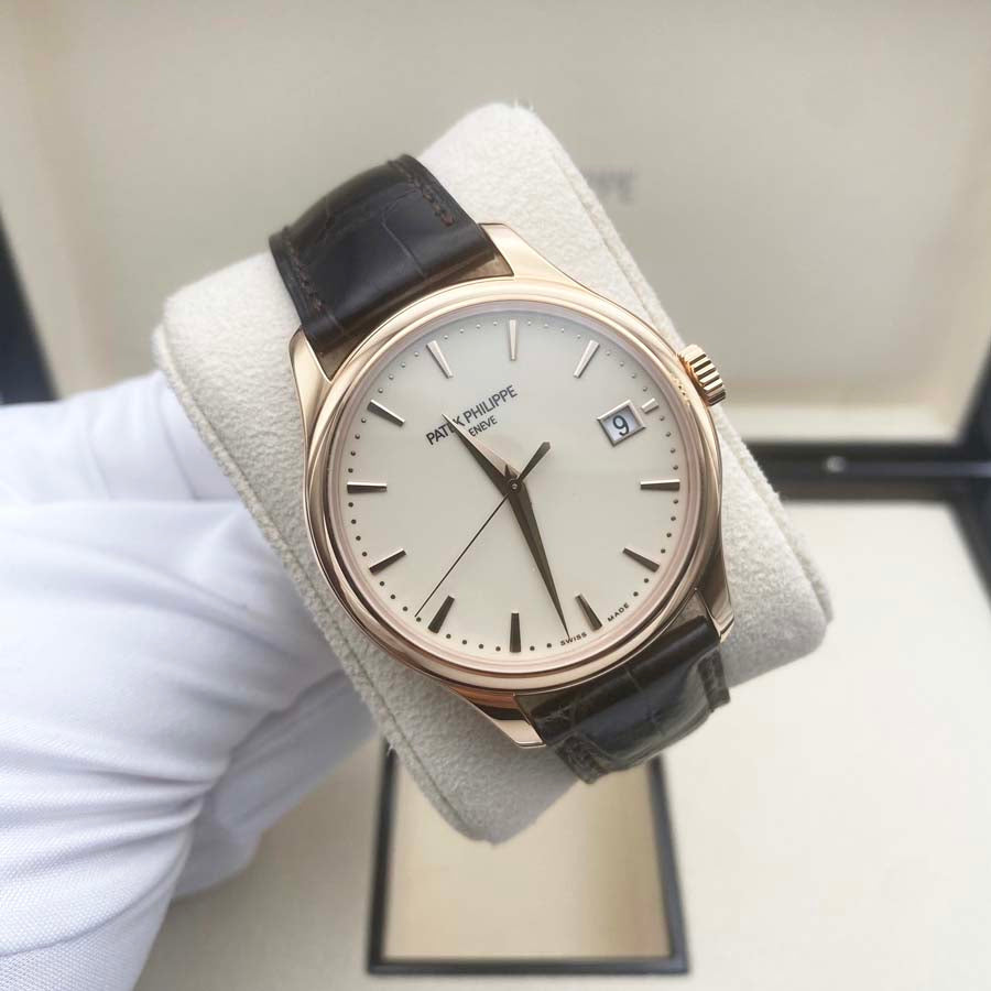 Patek Philippe Calatrava 39mm 5227R Ivory Dial