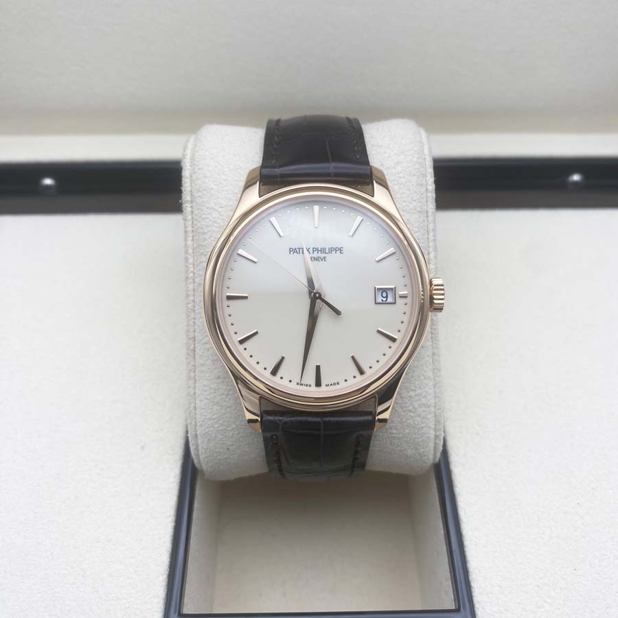 Patek Philippe Calatrava 39mm 5227R Ivory Dial