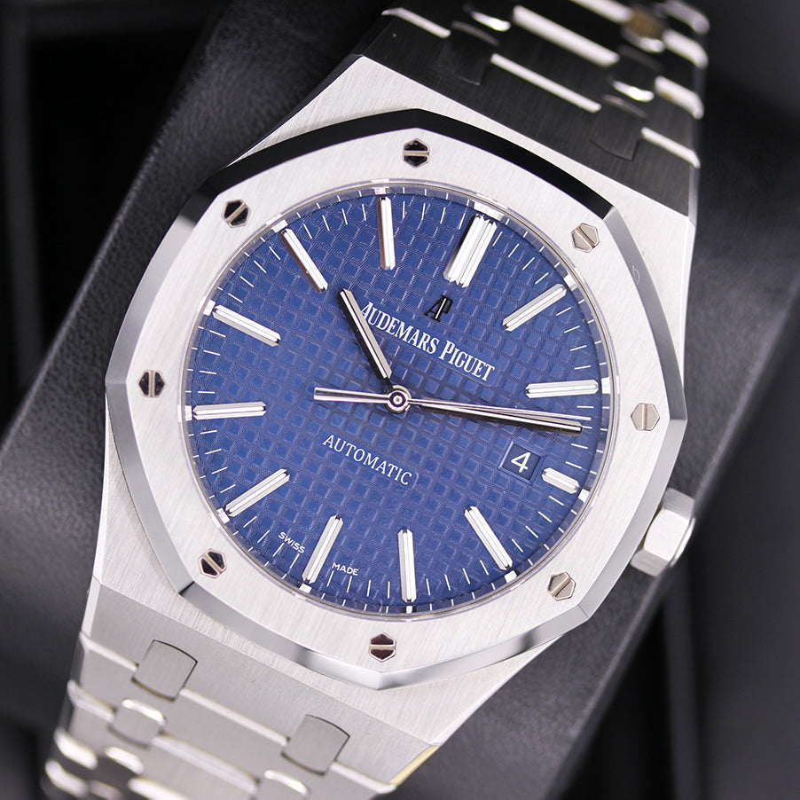 Audemars Piguet Royal Oak 41mm 15400ST.OO.1220ST.03 Blue Dial Pre-Owned