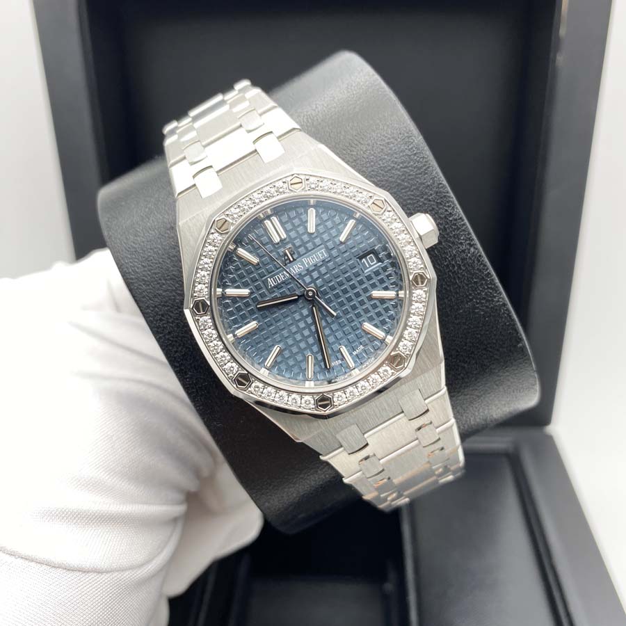 Audemars Piguet Royal Oak 34mm 77351ST Blue Dial