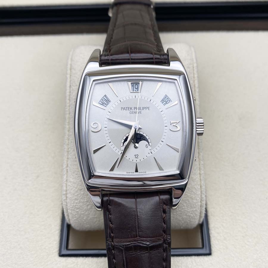 Patek Philippe Gondolo Annual Calendar Calendario White Dial 5135g-001 Pre-Owned