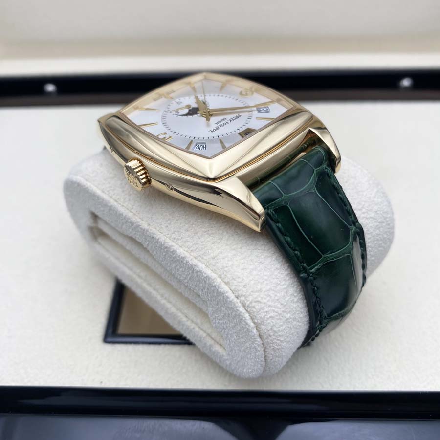 Patek Philippe Gondolo Annual Calendar 18K Yellow Gold 5135J-001 White Dial Pre-Owned