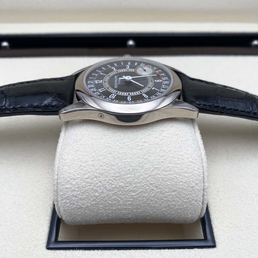 Patek Philippe Calatrava 39mm 6000G Grey Dial Pre-Owned