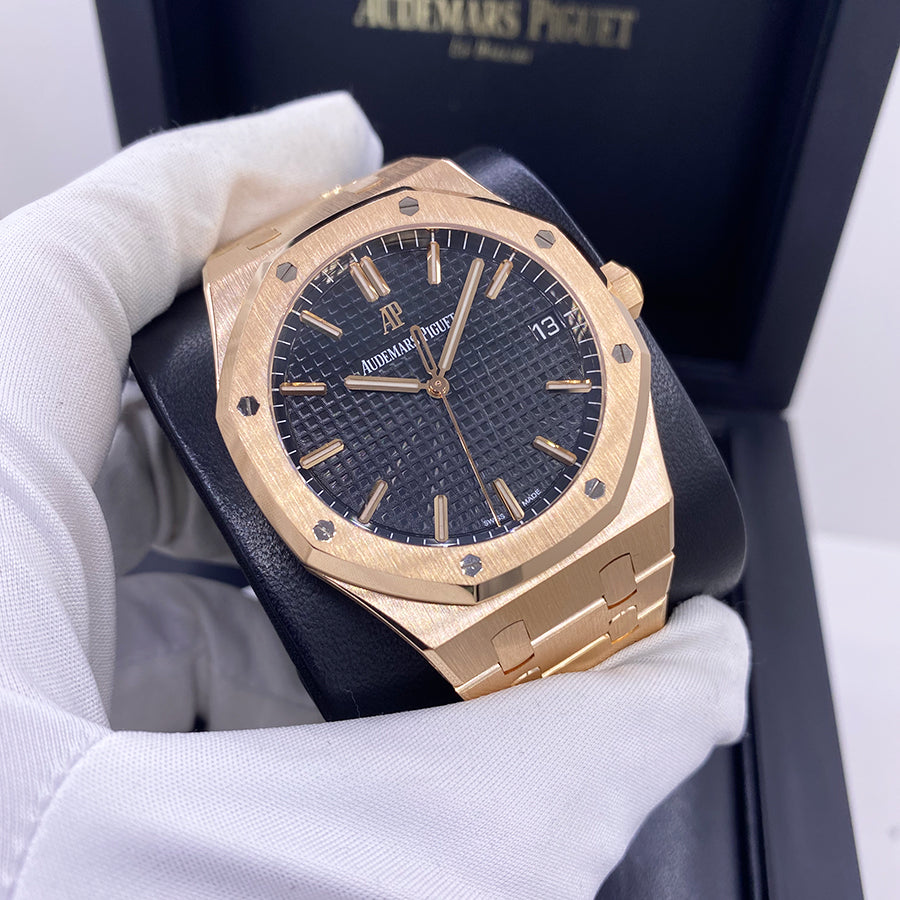 Audemars Piguet Royal Oak 41mm 15500OR Black Dial Pre-Owned