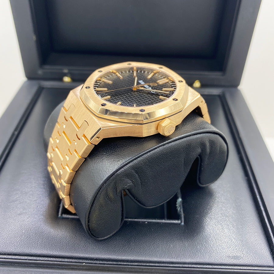 Audemars Piguet Royal Oak 41mm 15500OR Black Dial Pre-Owned