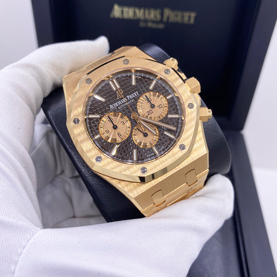 Audemars Piguet Royal Oak Chronograph 41mm 26331OR Brown Dial Pre-Owned
