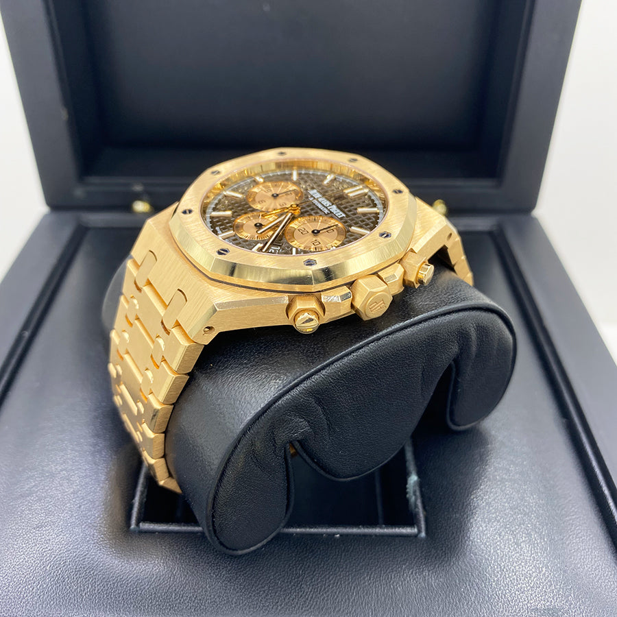 Audemars Piguet Royal Oak Chronograph 41mm 26331OR Brown Dial Pre-Owned