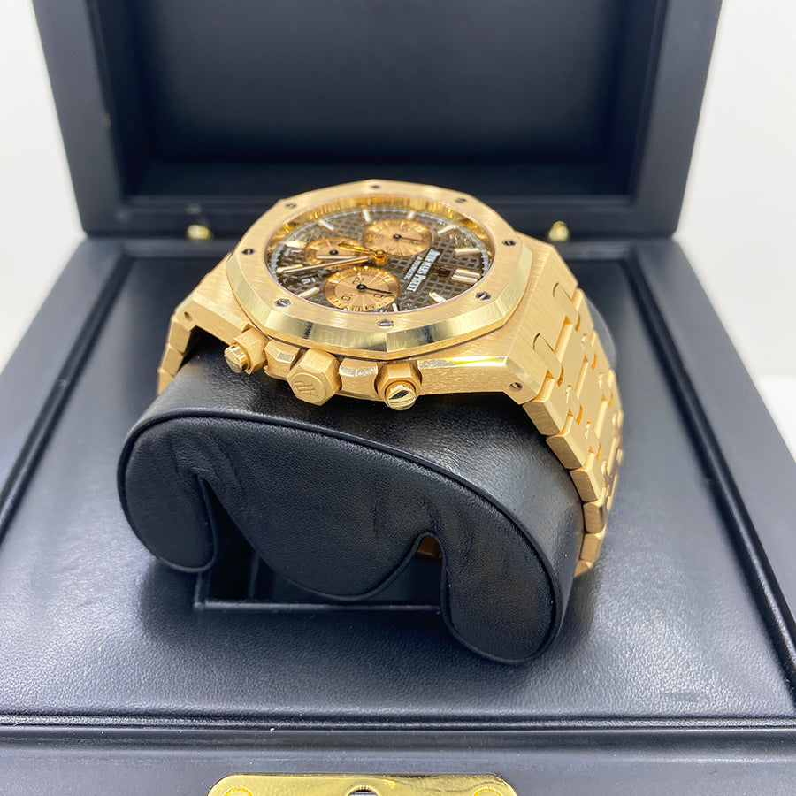 Audemars Piguet Royal Oak Chronograph 41mm 26331OR Brown Dial Pre-Owned