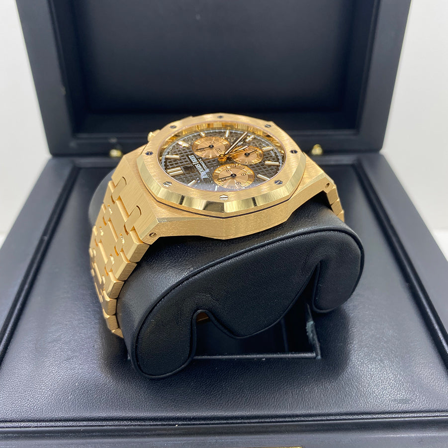 Audemars Piguet Royal Oak Chronograph 41mm 26331OR Brown Dial Pre-Owned