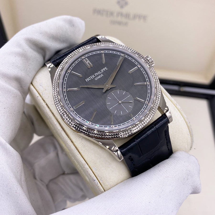Patek Philippe Calatrava 39mm 6119G-001 Grey Dial