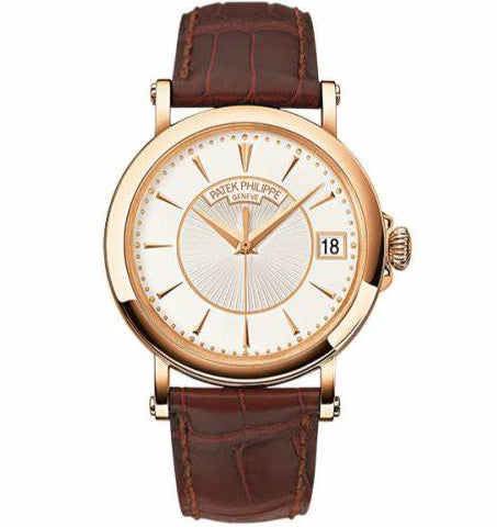 Patek Philippe 5153R-001 Calatrava 38mm Silvery Opaline Dial Rose Gold