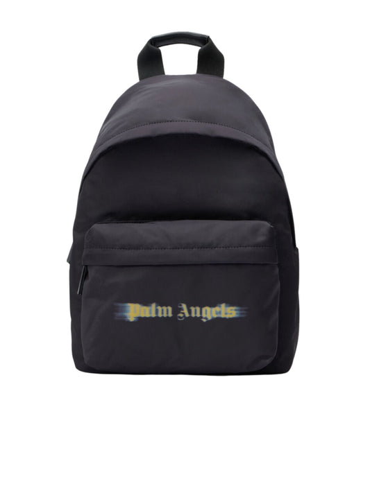 "BLURRED" LOGO BIG BACKPACK
