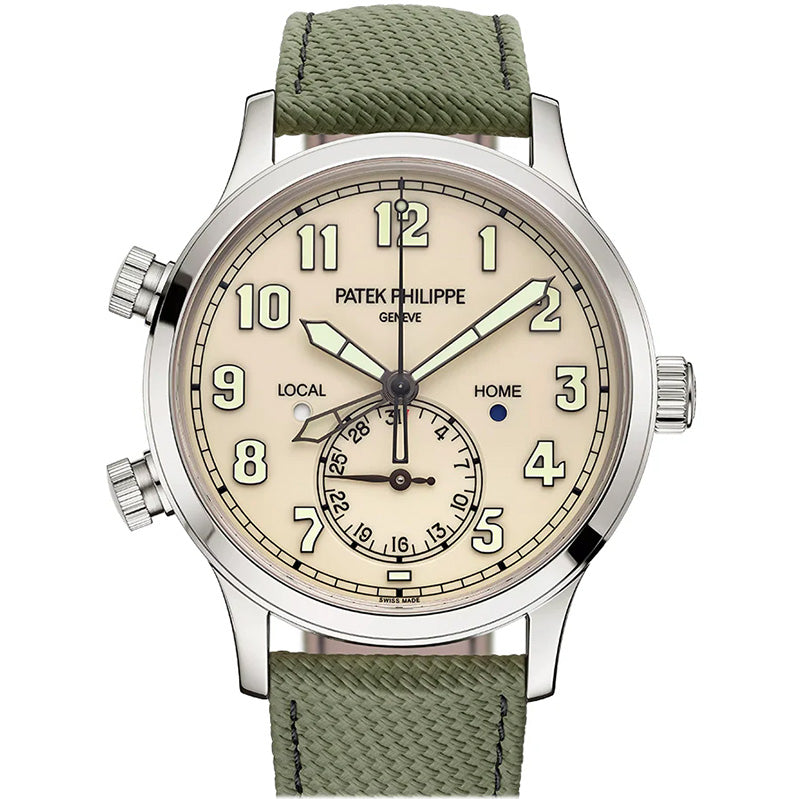 Patek Philippe Complications Ivory Dial Watch 5524G-010