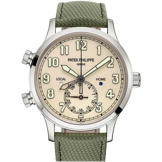 Patek Philippe Complications Ivory Dial Watch 5524G-010