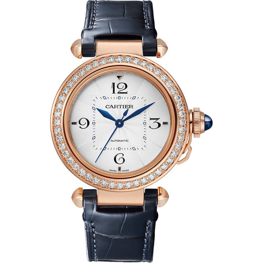 Cartier Pasha De Cartier 35mm WJPA0012 Silver Dial